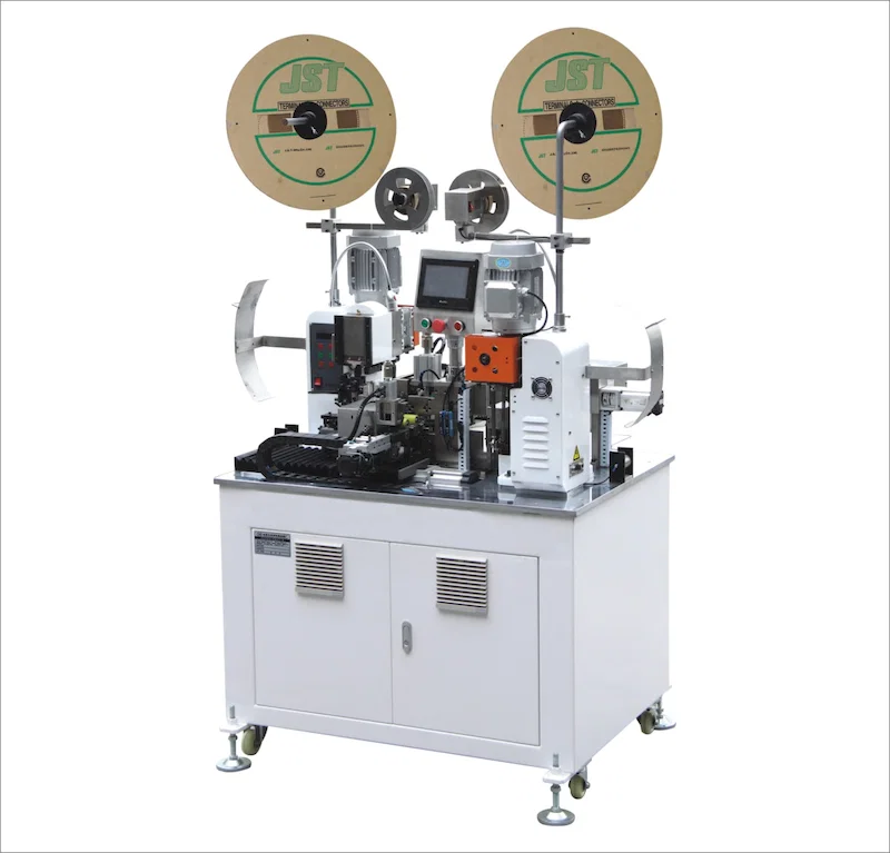 Flat Cable Crimping Machine, Ribbon Cable Crimping Machine, Double Head Ribbon Cable Crimping Machine 플랫 케이블 압착 기계, 리본 케이블 압착 기계, 더블 헤드 리본 케이블 압착 기계