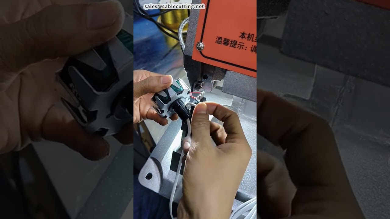 Copper Splice Crimping Machine for Fan Wire Connectors