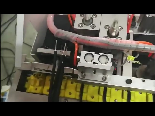 자동 브러시 차폐 및 트위스트 편조기 | 케이블 코어 탈피기