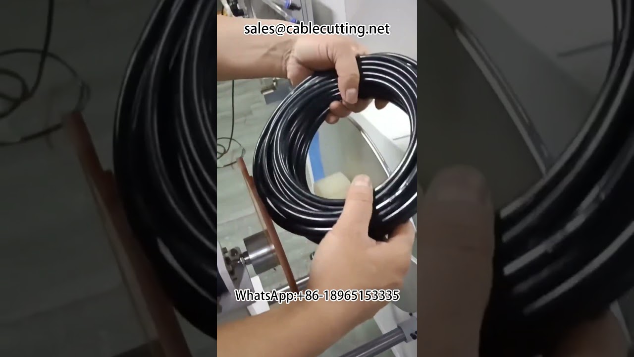 점적호스 자동 계수·분류·절단·권취기 | 생산 효율 극대화