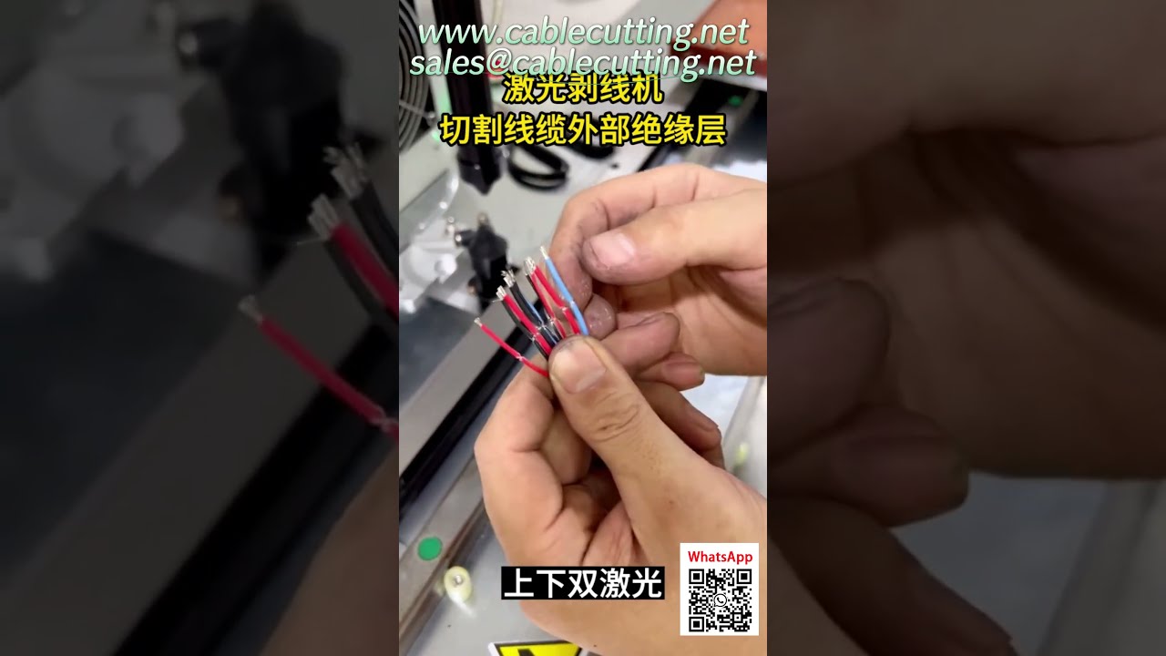 CO2 듀얼 헤드 레이저 스트리퍼 | ±0.1mm 정밀도로 손상 없는 와이어 스트리핑