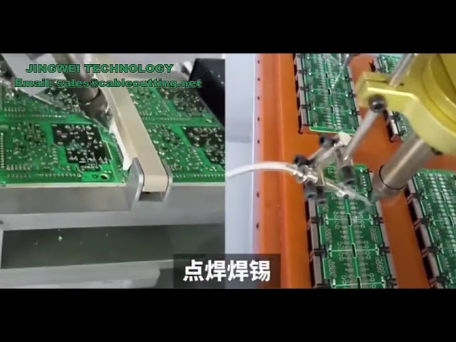 완전 자동 납땜기 | PCB 스폿 용접기 | 자동 솔더 공급기