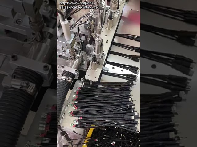 Automatic USB Micro Soldering Machine for Cable Manufacturing