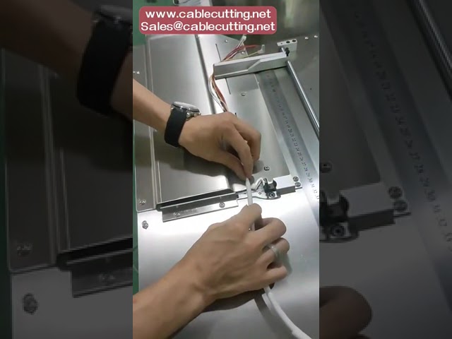 와이어링 하네스 조립용 자동 나일론 케이블타이 기계
