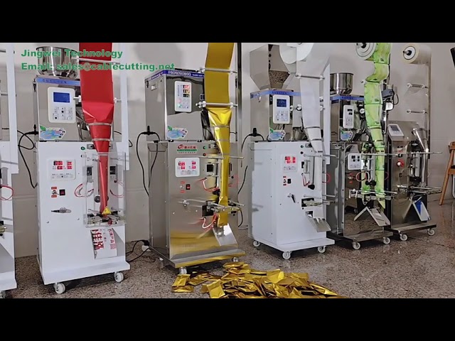 Multifunction Vertical Form Fill Seal Automatic VFFS 3-in-1 Powder Granule Tea Packaging Machine