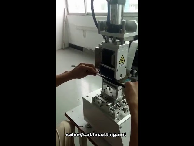 자동 권선 원형 와이어 라벨링 마킹 머신
