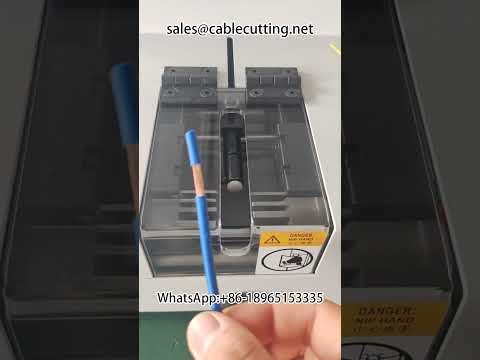 Free-Adjustable Knife Cable Wire Stripping Machine for Factory Automation