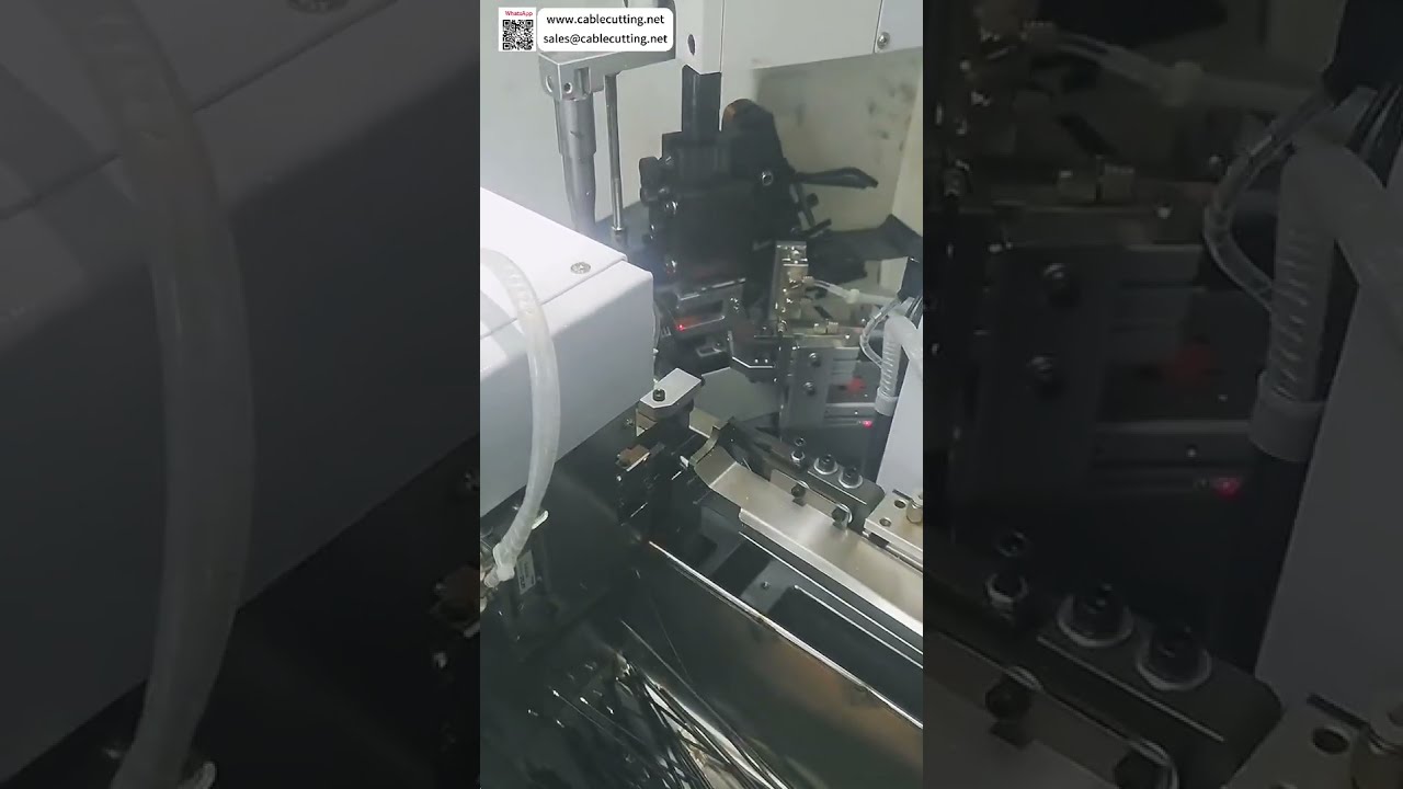 PCB 자동 와이어 하네스 기계: 단일 하우징 삽입 및 단일 도금 전자 공정