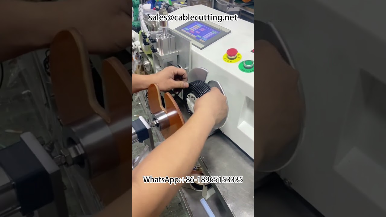 자동 미터 계수 권선 및 결속기, 대형 롤 와이어 하네스 가공 장비