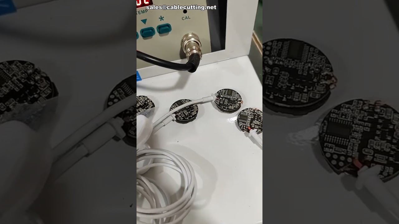 무선 충전기 납땜용 반자동 솔더링 머신 #공장 #기계 #DIY