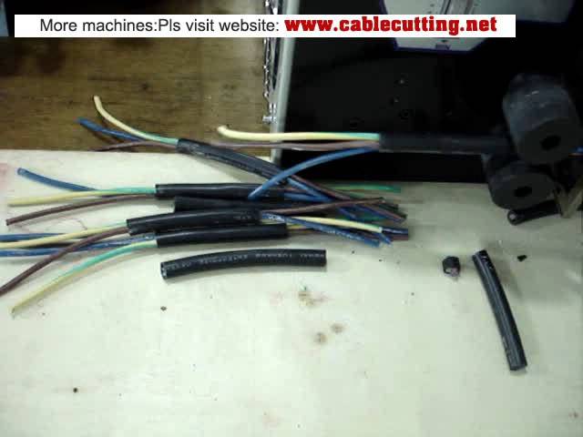 Sheathed Cable Cutting and Stripping Machine for 12mm Three-Core Wire