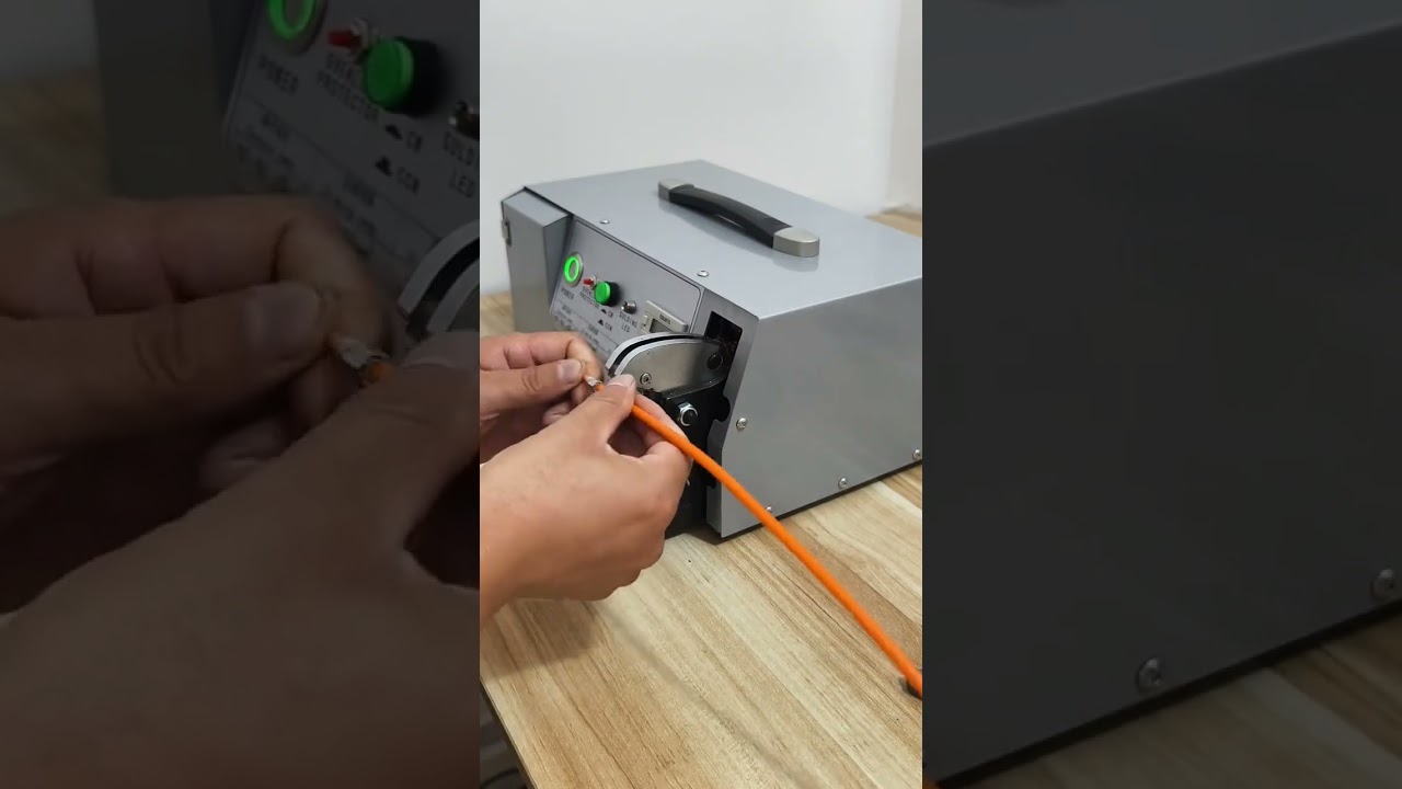 와이어 하네스 가공 자동화 #머신 #케이블와이어스트리핑머신 #공장