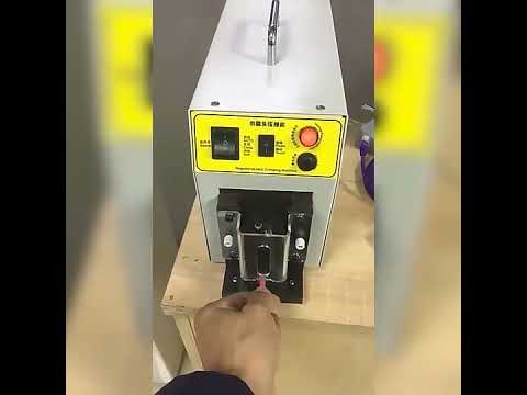 이더넷 RJ45 커넥터 자동 압착기 | CAT5 CAT6 UTP 케이블 4~10핀 크림퍼