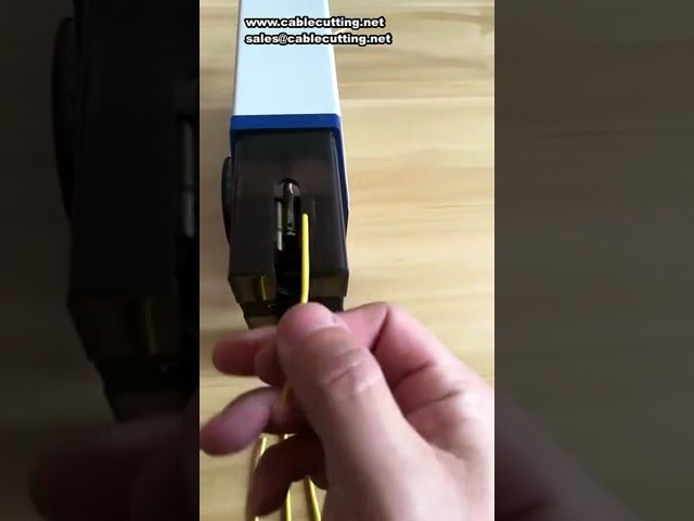 1mm~20mm 공압 피복 벗김기 | 32~12AWG 단심·다심 케이블 자동 탈피기