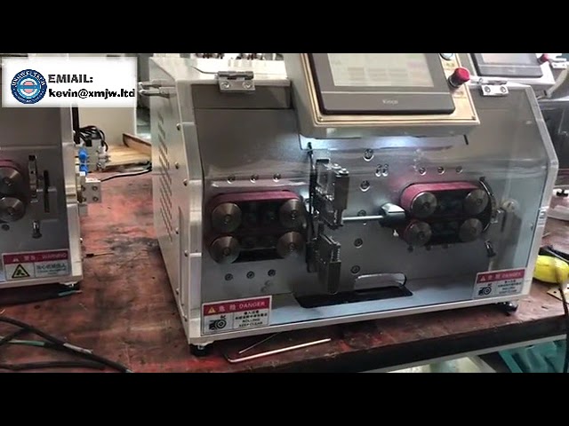 4-30mm 사각 외피 전선 스트리핑 머신 | 멀티코어 UL2646 케이블 가공기