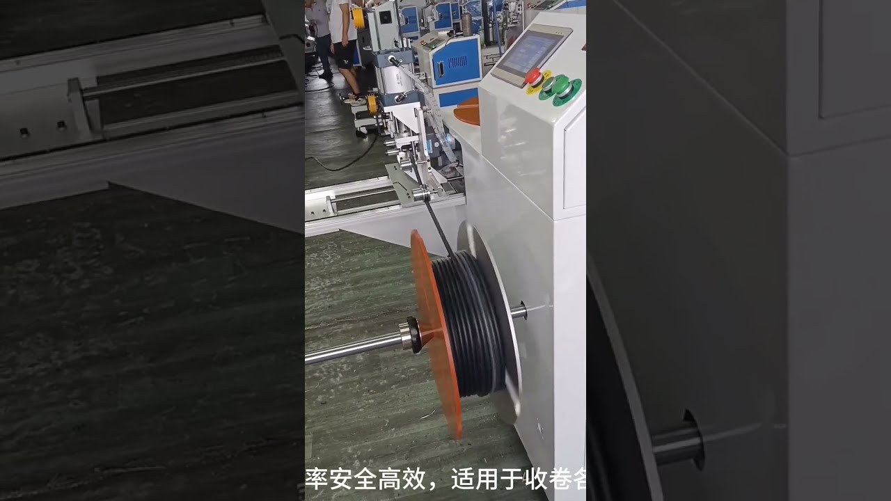 전선 케이블, 에어컨 배관, 브레이크 라인 계수·이송·절단·권취 자동화 기계 #machine