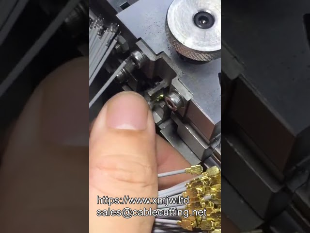 고성능 터미널 프레싱 커넥터 크림핑 Ipex 크림프 머신 OEM