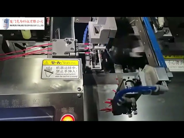전선 자동 가공기: 꼬기, 절단, 피복 벗김, 압착, 주석 도금까지 한 번에